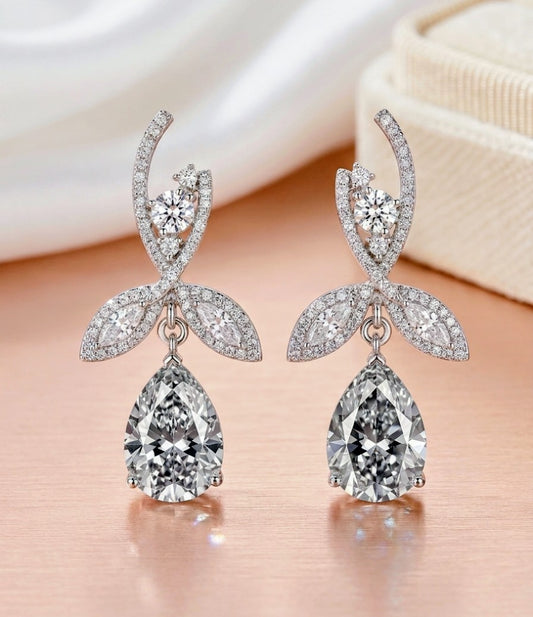MAJESTY CZ ENSEMBLE EARRINGS