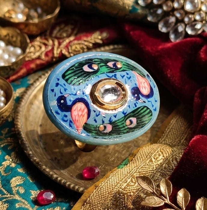 MAYUR VILAS KUNDAN RING