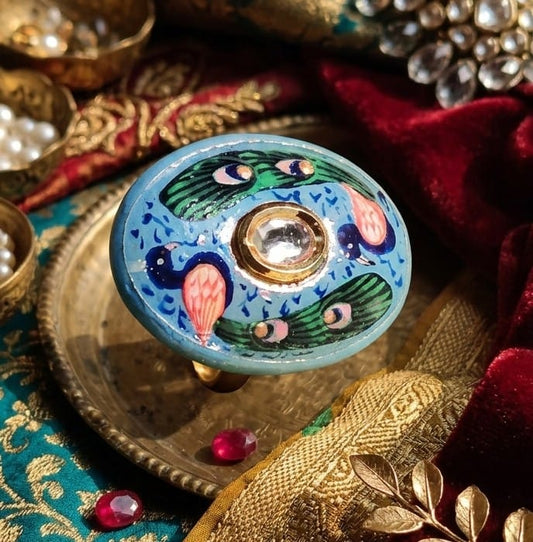 MAYUR VILAS KUNDAN RING
