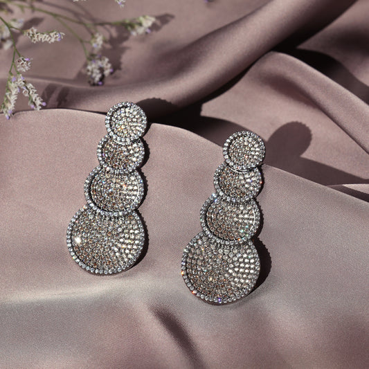 CHAND SITARA CASCADE EARRINGS