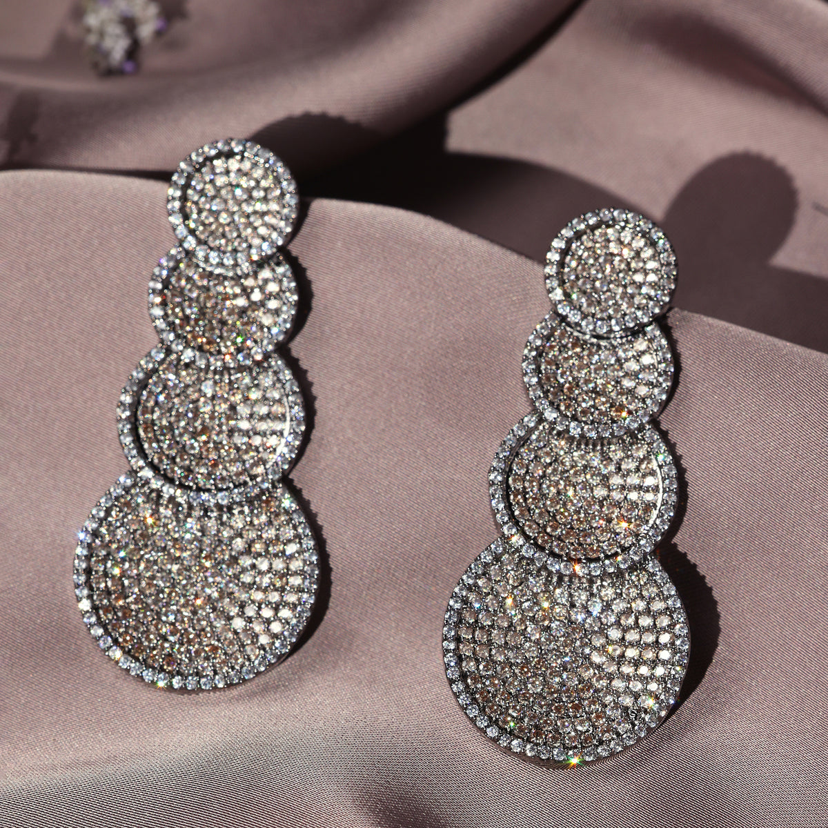 CHAND SITARA CASCADE EARRINGS