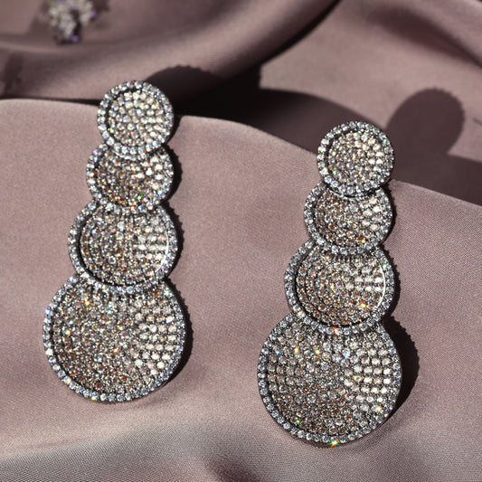 CHAND SITARA CASCADE EARRINGS