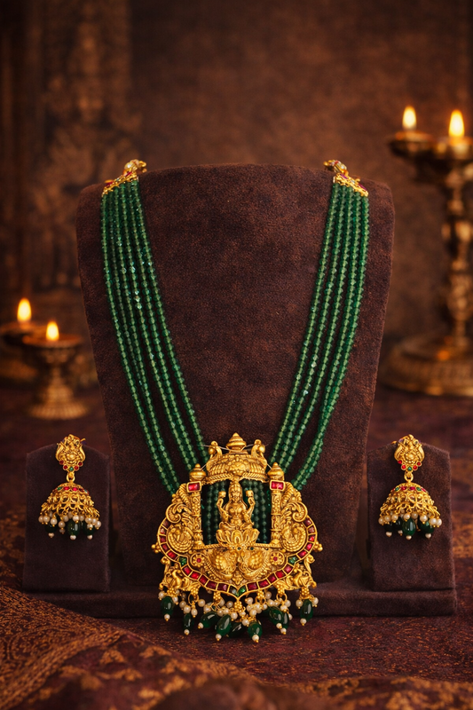 LAKSHMI RATNAM TEMPLE NECKLACE