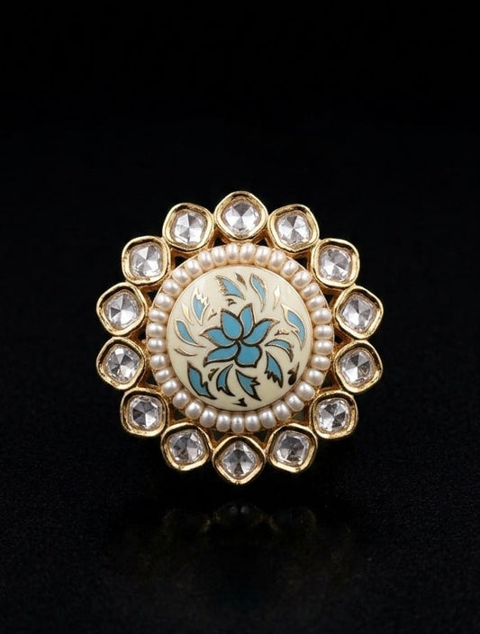 MEHER GULAB KUNDAN RING