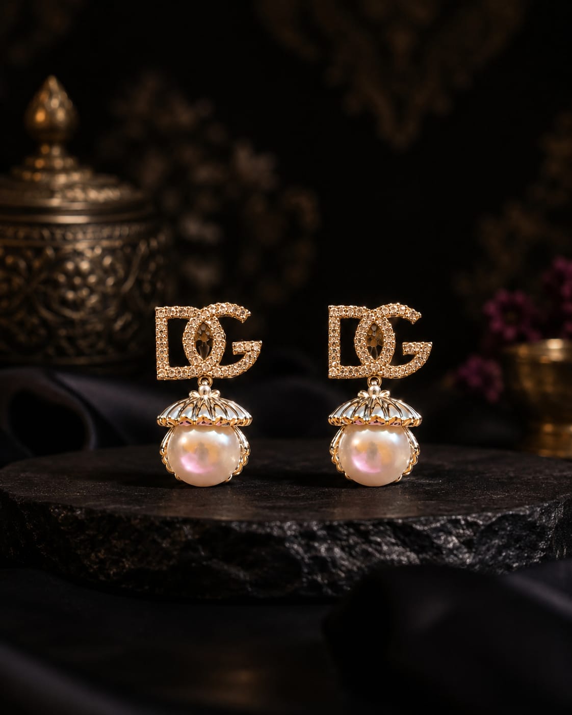 PEARL EMPRESS CZ DROPS