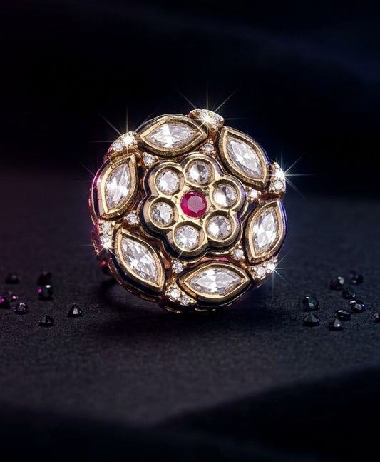 RATNA PUSHP KUNDAN RING