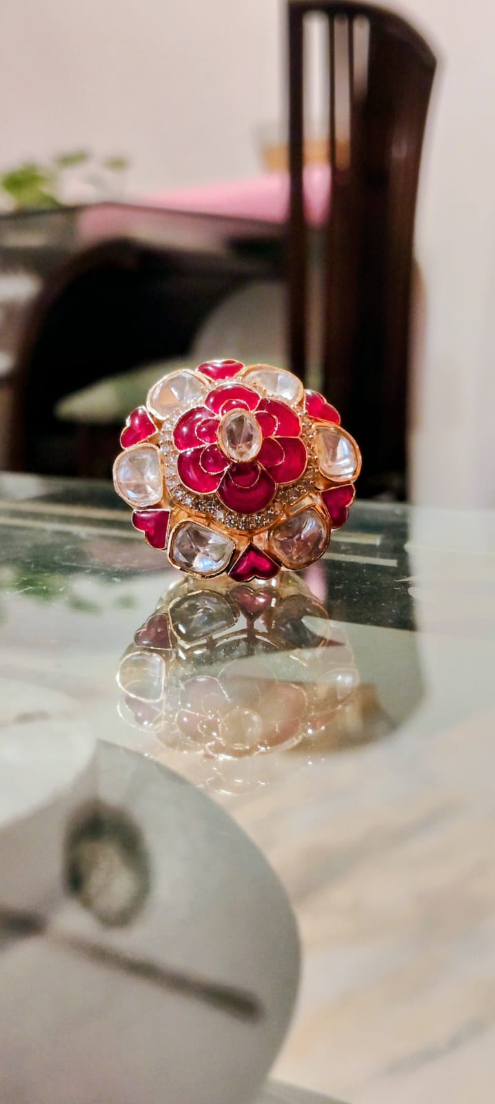 GULAB MANDALA RING