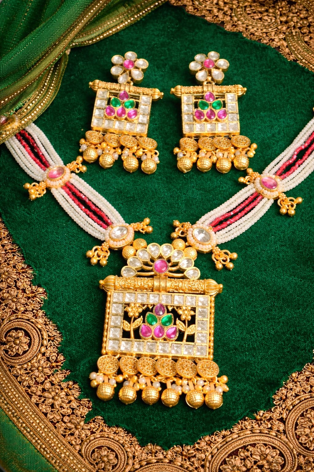 RATNA MANDIRA NECKLACE SET