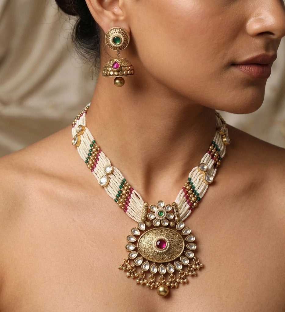GULNAAR ROYALE PENDANT SET